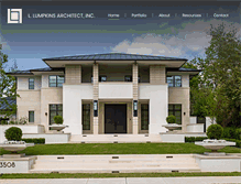 Tablet Screenshot of lumpkinsarchitects.com